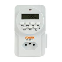 Timer Temporizador Digital Bivolt Foxlux