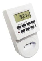 Timer Temporizador Digital Programável Lcd Bivolt 18 Programações Tomada Inteligente Automação