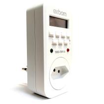 Timer Temporizador Digital Programável Tomada Bivolt - EXBOM