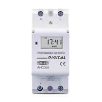 Timer Temporizador Digital Programável Tomzn AHC30A - 30A - 110V