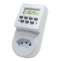 Timer Temporizador Digital Tomada Bivolt 2200w 10a Grow Lâmpadas Ventiladores Notebook Tablet Celular