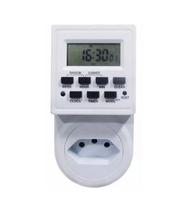 Timer Temporizador Digital Tomada Energia Bivolt 2200w 10a