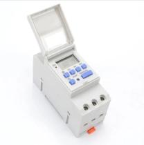 Timer Temporizador Digital Trilho Din 110v 16a