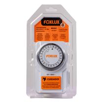 Timer Temporizador Foxlux Bivolt com Programador de Horário 15 Minutos para Iluminação e Equipamentos Elétricos