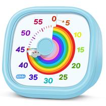 Timer Visual HIPPIH Arco-Íris Silencioso de Mesa 60 Minutos Timer Visual HIPPIH Arco-Íris Silencioso de Mesa 60 Minutos