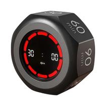 Timer Visual Para Crianças, Relógio Pomodoro Com Sensor De Gravidade, Timer Silencioso Para Estudo E