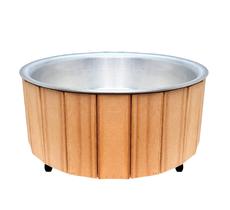 Tina Escalda Pés Pedicure Prop Newborn Ofurô até pés 44 Envernizada