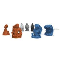 Tindaya - Kit de Miniaturas - Jogo de Tabuleiro - Mosaico