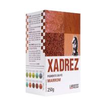 Tingidor Corante Pigmento Pó Xadrez Marrom 250g Lanxess Tingidor Corante Pigmento Pó Xadrez Marrom 250g Lanxess