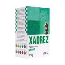 Tingidor Corante Pigmento Pó Xadrez Verde 250g Lanxess Tingidor Corante Pigmento Pó Xadrez Verde 250g Lanxess