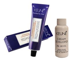 Tinta 1922 Keune Color Man 5 Castanho Claro + Dev 20vol 60ml