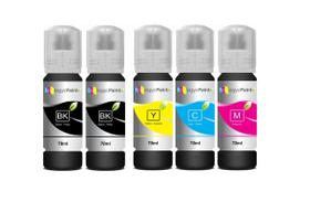 Tinta 544 para L1110 L1210 L3110 L3250 L5190 kit 5 tintas compativel