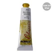 Tinta a Óleo Branco de Titânio 319 37ml Acrilex