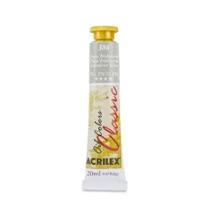 Tinta a Óleo Classic 20ml 386 Prata Iridescente Acrilex Tinta a Óleo Classic 20ml 386 Prata Iridescente Acrilex