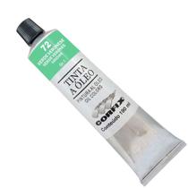 Tinta a Óleo Corfix 190ml Bisnaga Gr1 Verde Veronese 72