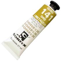 Tinta A Oleo Corfix Metalica 141 Ouro 37Ml