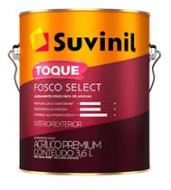 Tinta Acríl Toque Fosco Select Algodão Egípcio 3,6l Suvinil Tinta Acríl Toque Fosco Select Algodão Egípcio 3,6l Suvinil