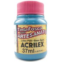Tinta Acrilex Fosca Artes. 37 Ml 823 Azul Piscina