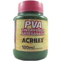 Tinta Acrilex Fosca Para Artes.100 Ml 513 Verde Musgo