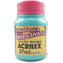 Tinta Acrilex Fosca Para Artes. 37 Ml 577 Turquesa