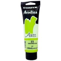 Tinta Acrílica 120ml G1 077 Verde Ingles Claro Corfix