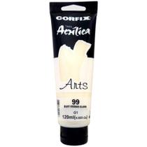 Tinta Acrílica 120ml G1 099 Buff Titanio Claro Corfix