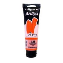 Tinta Acrílica 120ml G1 128 Vermelho Cádmio Claro Corfix