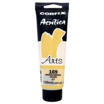 Tinta Acrílica 120ml G1 169 Amarelo Nápoles Corfix