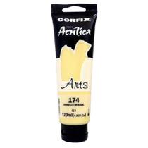 Tinta Acrílica 120ml G1 176 Amarelo Verdoso Corfix