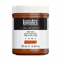 Tinta Acrílica 127 Burnt Sienna Liquitex Heavy Body 473ml