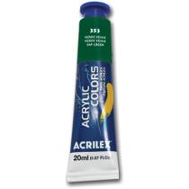 Tinta Acrílica 13123 20Ml Verde Vessie 353 Acrilex Tinta Acrílica 13123 20Ml Verde Vessie 353 Acrilex