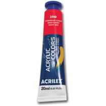 Tinta Acrílica 13123 20Ml Vermelho Claro 350 Acrilex Tinta Acrílica 13123 20Ml Vermelho Claro 350 Acrilex