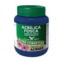 Tinta acrílica 250ml azul Acrilex