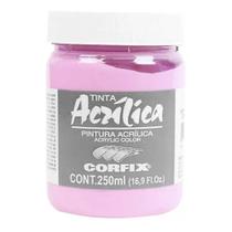 Tinta Acrílica 250ml G1 106 Laca Orquídea Corfix Tinta Acrílica 250ml G1 106 Laca Orquídea Corfix