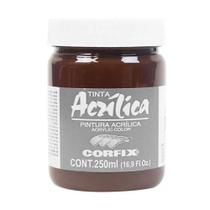 Tinta Acrílica 250ml G1 118 Sépia Corfix Tinta Acrílica 250ml G1 118 Sépia Corfix