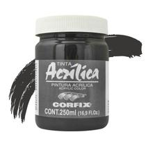 Tinta Acrilica 250ml G1 121-preto de Marte