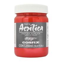 Tinta Acrílica 250ml G1 58 Laca Geranio Corfix Tinta Acrílica 250ml G1 58 Laca Geranio Corfix