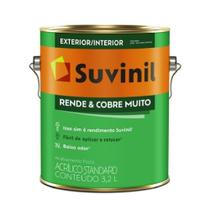 Tinta Acrílica 3,2 Litros Standard Rende Cobre Base A2 - 50759735 - SUVINIL