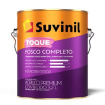 Tinta Acrílica 3,2 Litros Toque Fosco Completo Base B2 - 50841580 - SUVINIL