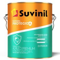 Tinta Acrílica 3,6 Litros Fachada Protegida Gelo - 50842584 - SUVINIL Tinta Acrílica 3,6 Litros Fachada Protegida Gelo - 50842584 - SUVINIL