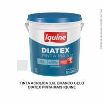 Tinta acrilica 3,6l branco gelo diatex pinta mais iquine Tinta acrilica 3,6l branco gelo diatex pinta mais iquine