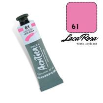 Tinta Acrílica 37ml 061 Laca Rosa Corfix Tinta Acrílica 37ml 061 Laca Rosa Corfix