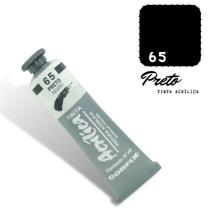 Tinta Acrílica 37ml 065 Preto Corfix