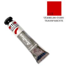 Tinta Acrílica 37ml 113 Vermelho Oxido Transparente Corfix Tinta Acrílica 37ml 113 Vermelho Oxido Transparente Corfix