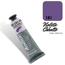 Tinta Acrílica 37ml 181 Violeta Cobalto Corfix Tinta Acrílica 37ml 181 Violeta Cobalto Corfix