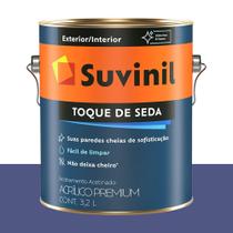 Tinta Acrílica Acetinada Suvinil Pássaro Azulão 3,2 L