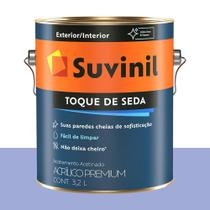 Tinta Acrílica Acetinada Suvinil Quartzo Violeta 3,2 L