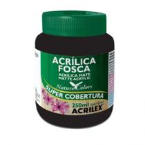 Tinta Acrilica Acrilex Fosca 250 ml Preto 03525 520