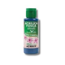 Tinta Acrilica Acrilex Fosca 60 ml Azul Seco