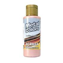 Tinta Acrilica Acrilex Metal Colors 060 ml Rose Gold